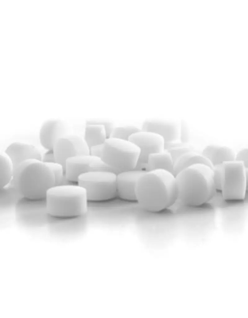 Zout (40x25kg) 1000 kg geleverd op een gerecyclede pallet